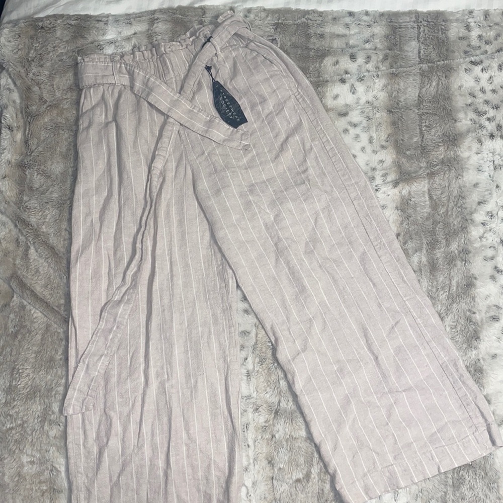 Streetwear Society Capri Linen Pants